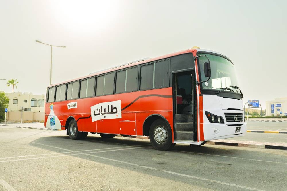 In collaboration with Al Rayyan Water, Baladna, Rawa and Super Hydraid, talabat deployed air-conditioned buses across key locations, fully stocked with chilled water, electrolytes, refreshments, charging stations, and snacks.