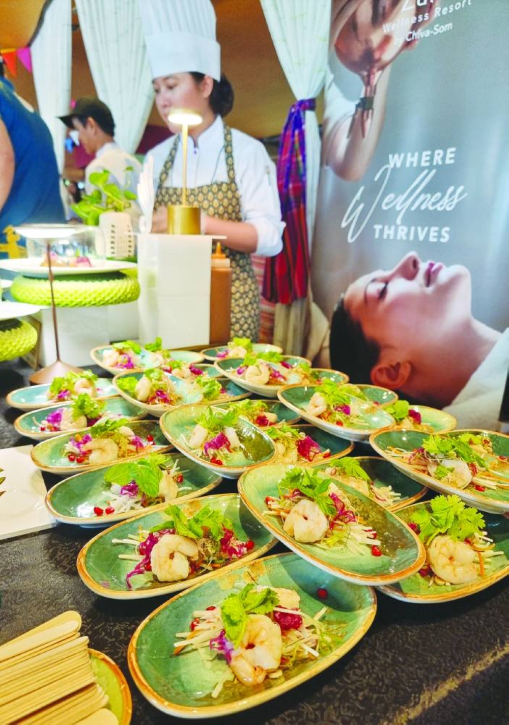 The event showcases the authentic diversity and rich heritage of Thai culinary traditions.