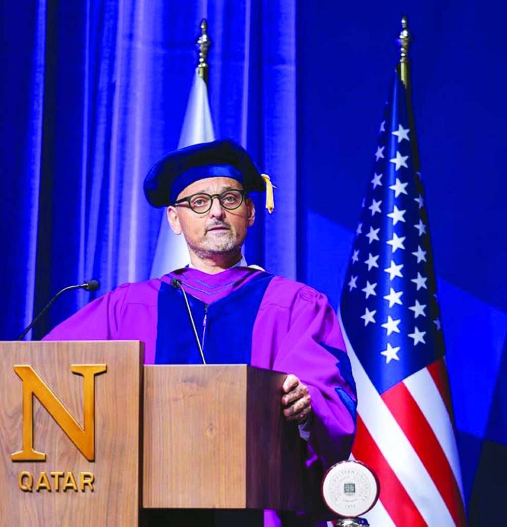 NU-Q dean and chief executive Marwan M Kraidy