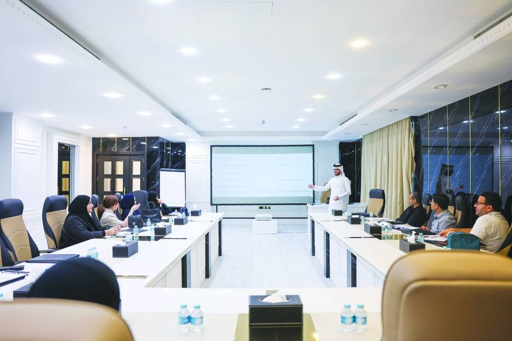 Interaction at the cybersecurity awareness workshop Sunday.