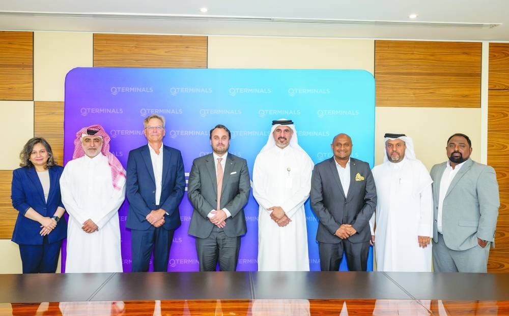 QTerminals and GAC after inking pact to offer professional hold cleaning services at the Hamad Port.