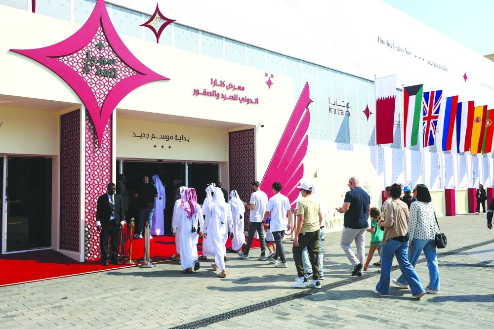 
The event is attracting a steady stream of visitors. 