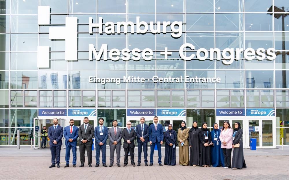 The Qatar delegation in Hamburg for the Seatrade Cruise Europe 2025. 