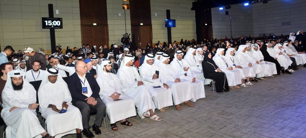 A view of the audience at Qiyada on Friday.