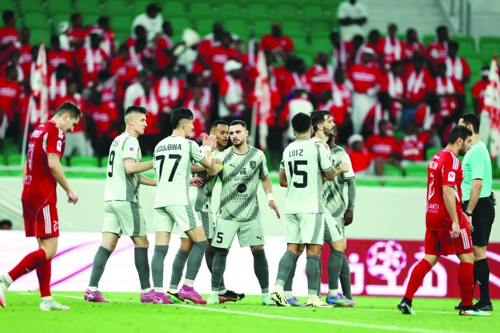 Al Duhail moved to fifth in the table as they thrashed Al Arabi 8-1 at the Al Thumama Stadium