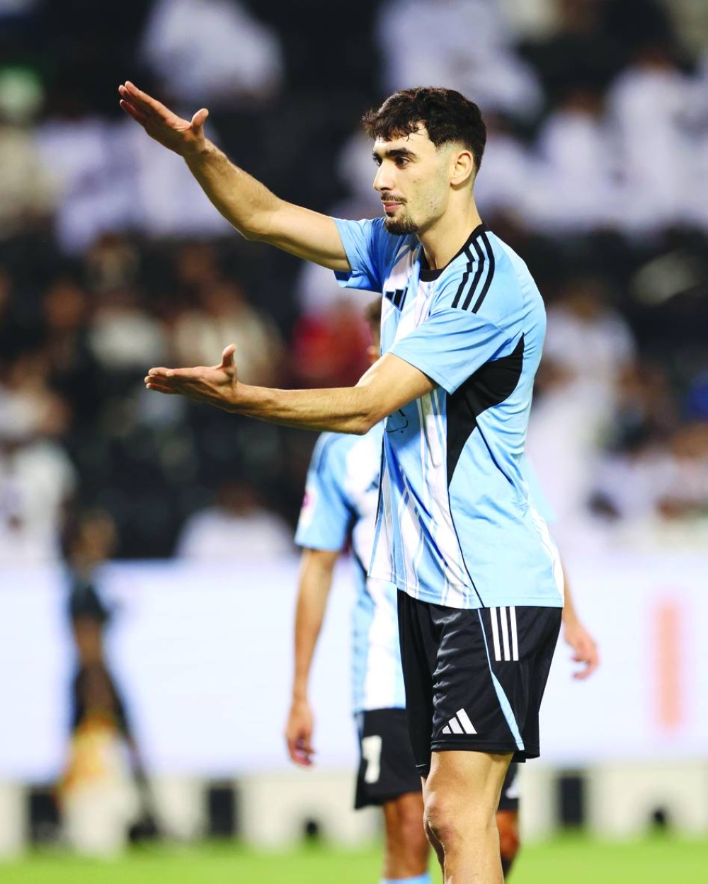 Redounae Berkane’s brace rescued a point for fourth-placed Al Wakrah against Al Sadd at the Jassim Bin Hamad Stadium.