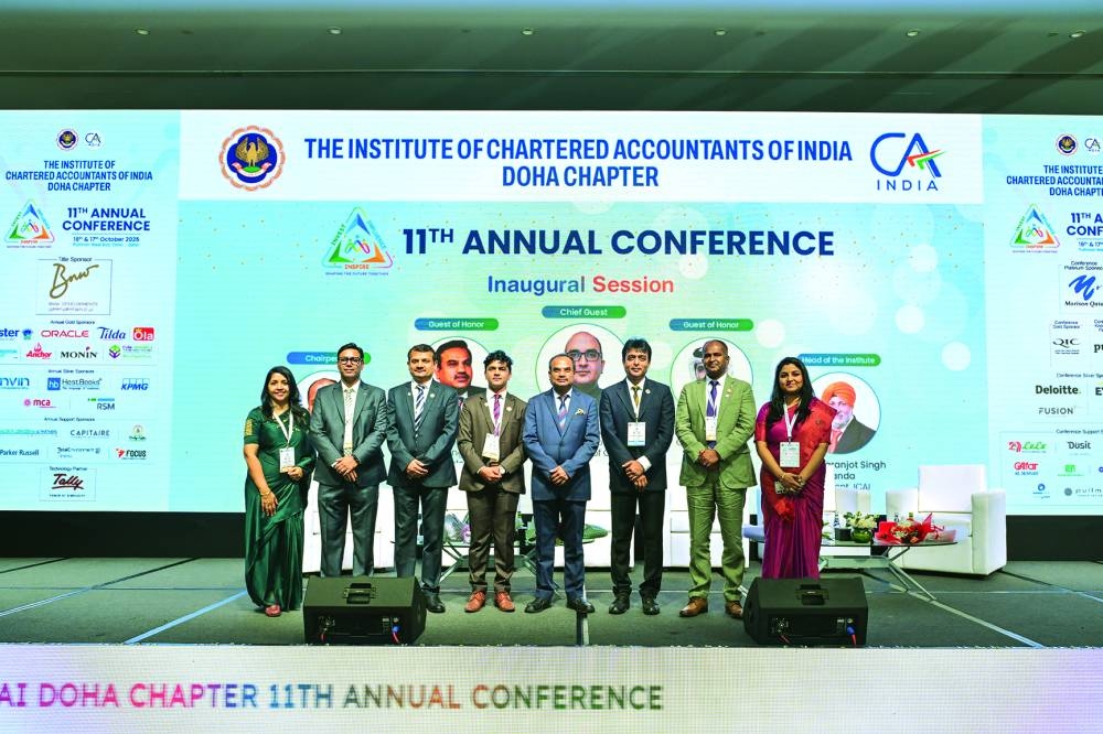 The Doha Chapter of the Institute of Chartered Accountants of India (ICAI) hosted its 11th Annual International Conference here recently.