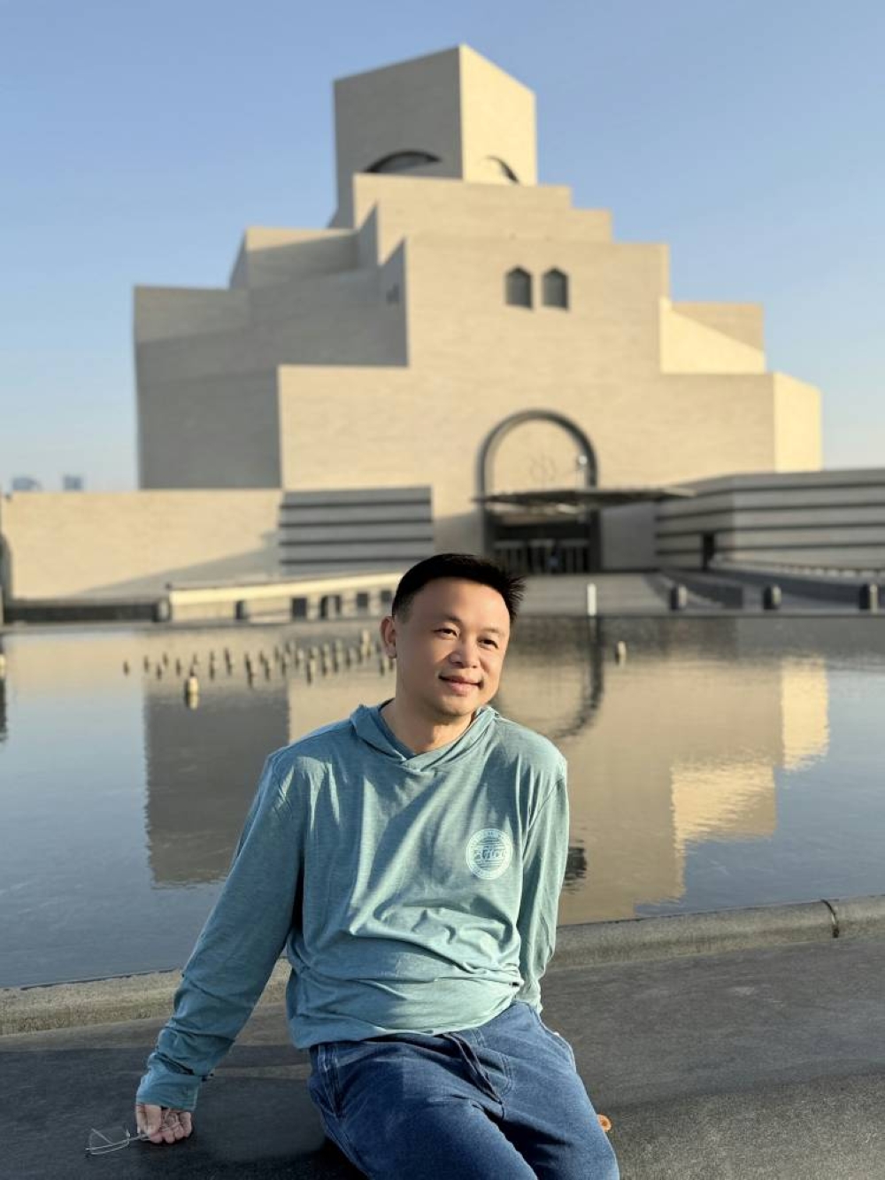 Su Ning during his recent visit to Doha.