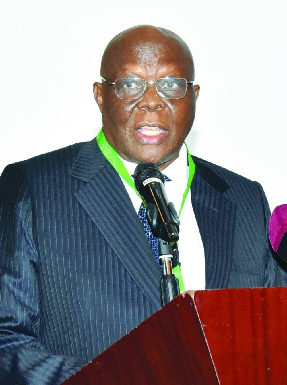 Ugandan ambassador Stephen Chebrot.