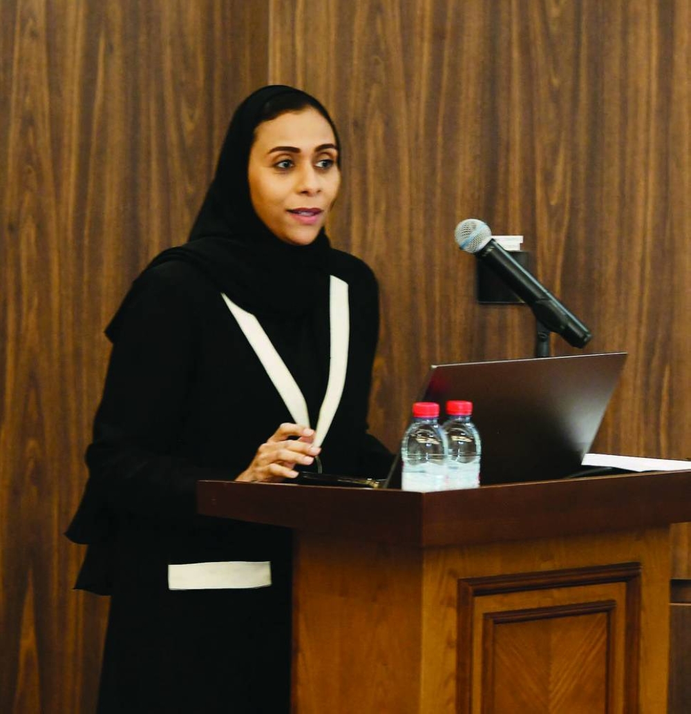 Al-Anoud Zayed al-Muhannadi, director of Member Affairs.