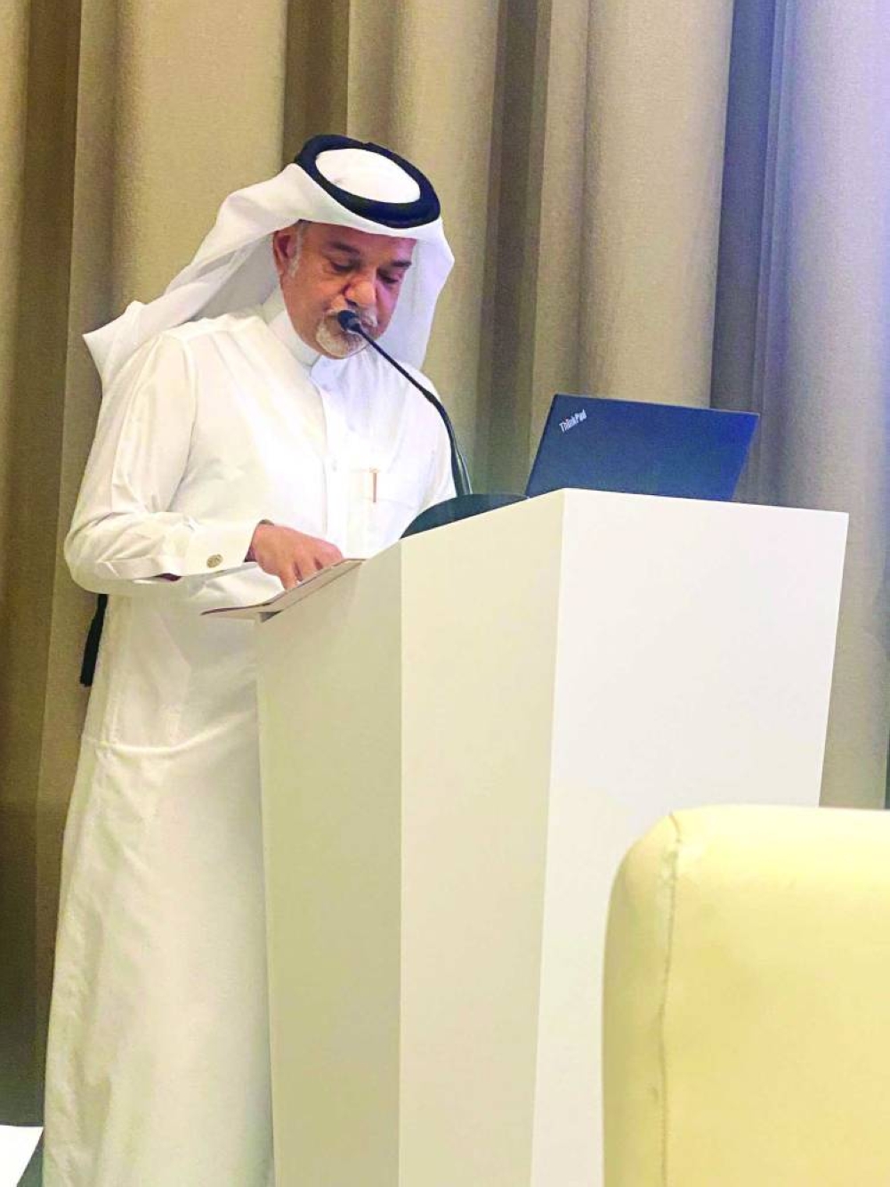 
Mohamed bin Ahmed al-Obaidli, Qatar Chamber board member. 