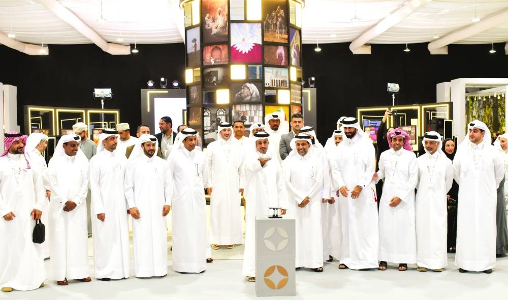 Dr Ghanem bin Mubarak al-Ali at the opening of the festival.