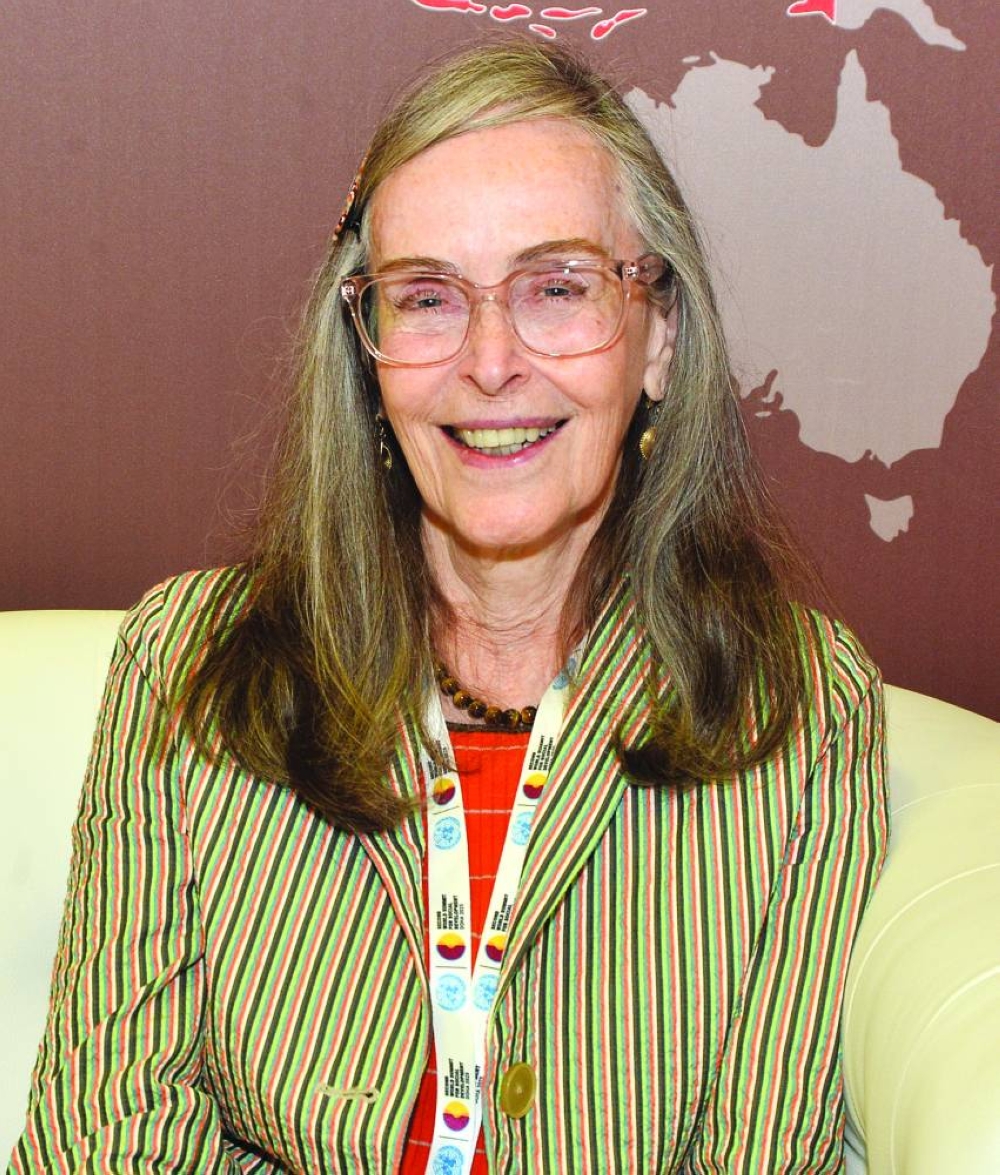 Mary Joy Pigozzi.  PICTURE: Shaji Kayamkulam