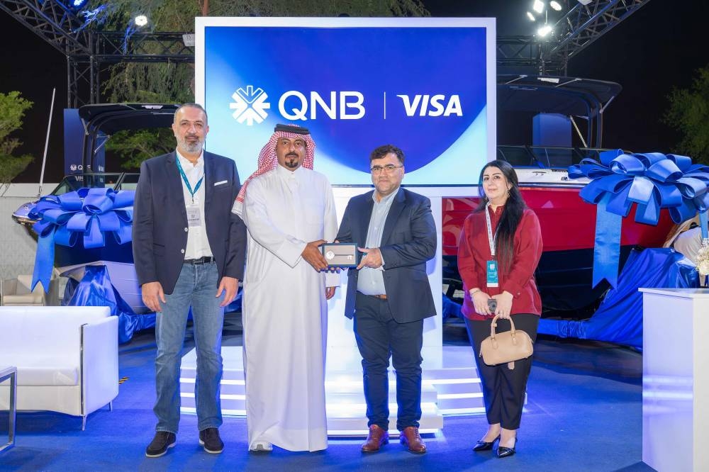 QNB Group announced the winners of two Sea Ray boats as part of its QNB Visa Credit Card Summer Campaign during the Qatar Boat Show 2025 — a four-day luxury event at Doha Port showcasing world-class marine innovations and lifestyle experiences along Doha’s stunning coastline.