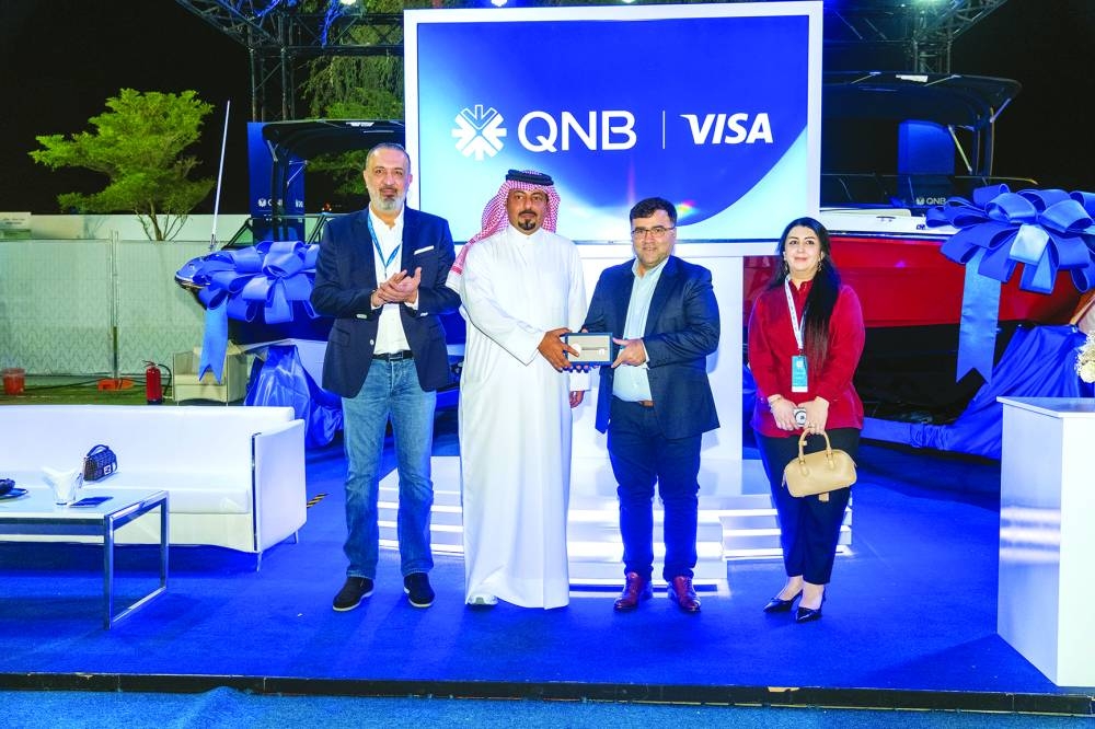QNB, in partnership with Visa, holds a special ceremony during the final day of the show to award the winners of its summer campaign giveaway. 