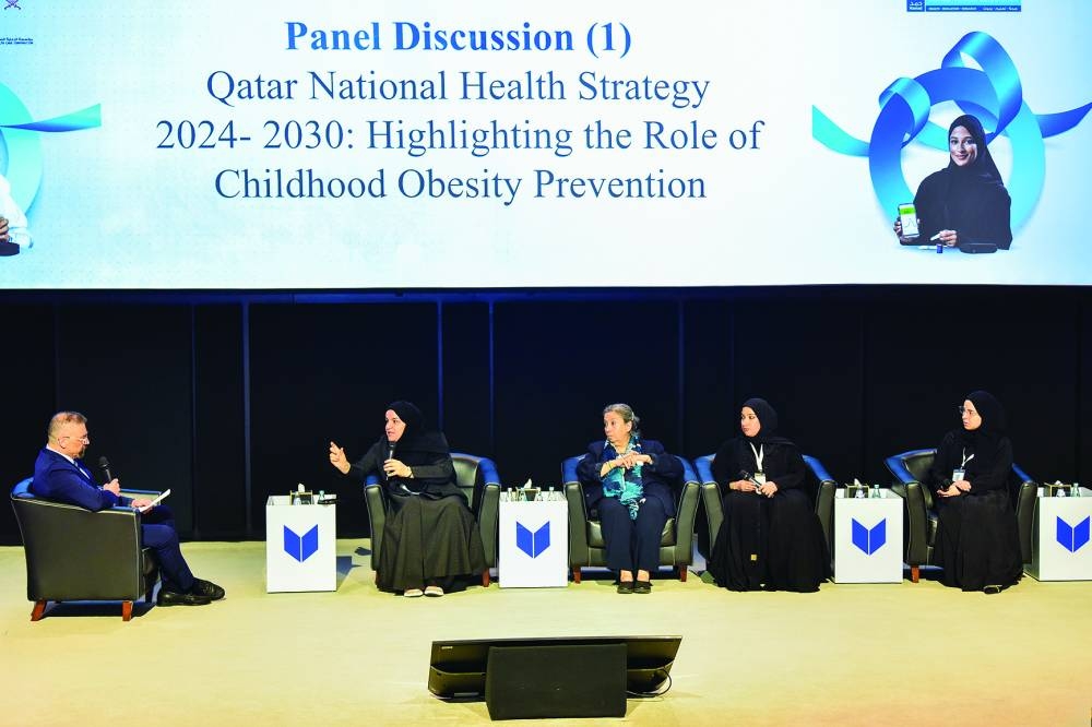 A panel discussion at the symposium.
