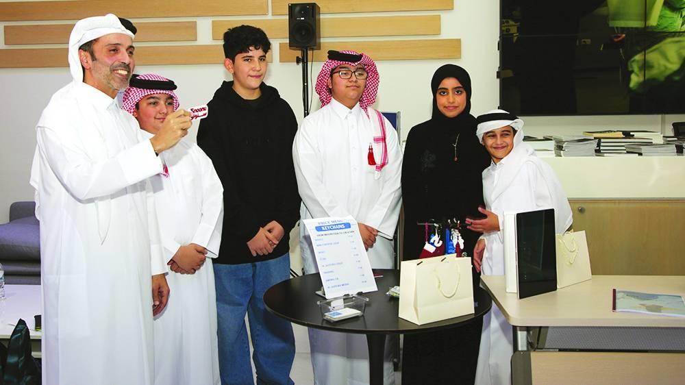 The closing exhibition featured Snoonu CEO Hamad al-Hajri, who toured projects and reviewed participants’ work models, expressing his admiration for the quality of their efforts. 