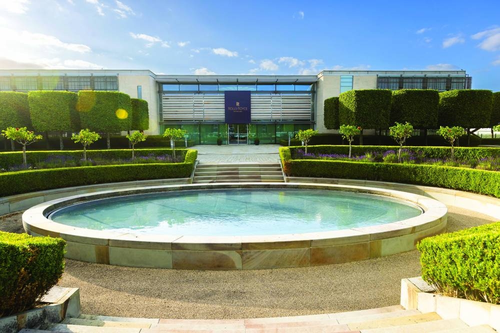 The home of Rolls-Royce.