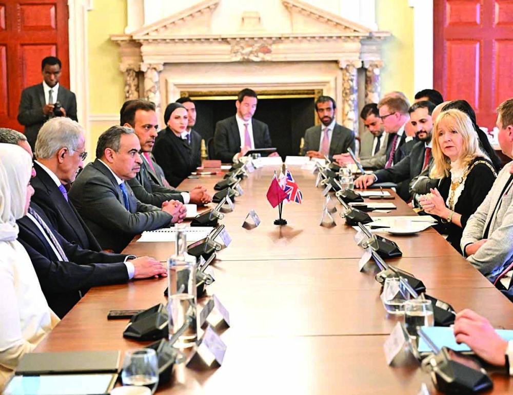 The roundtable took place during HE the Minister of Finance Ali bin Ahmed al-Kuwari's official visit to the UK. It focused on strengthening economic relations and exploring investment opportunities between the two countries.