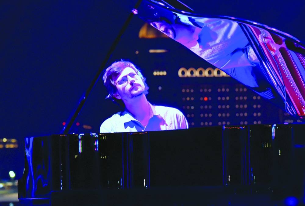 Simon Raab performs at the second day of the Katara European Jazz Festival 2025. PICTURE: Thajudheen