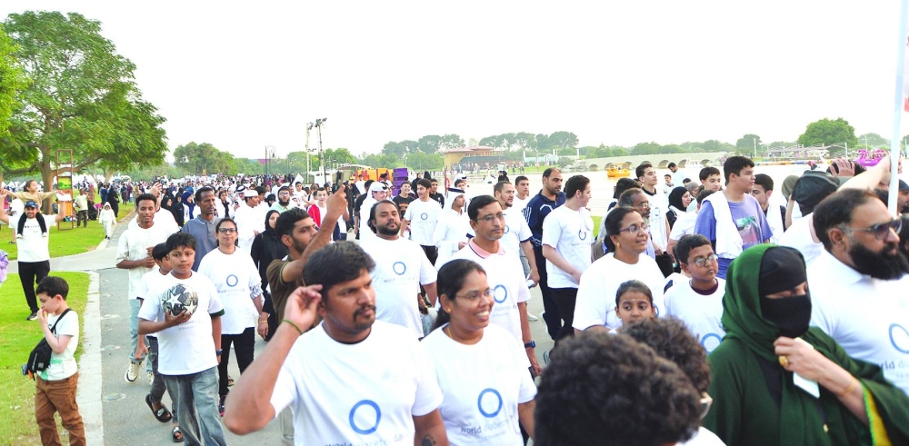 The Walkathon attracted individuals who are decision-makers, health leaders, school and university students, as well as the general public. -PAGE 1 