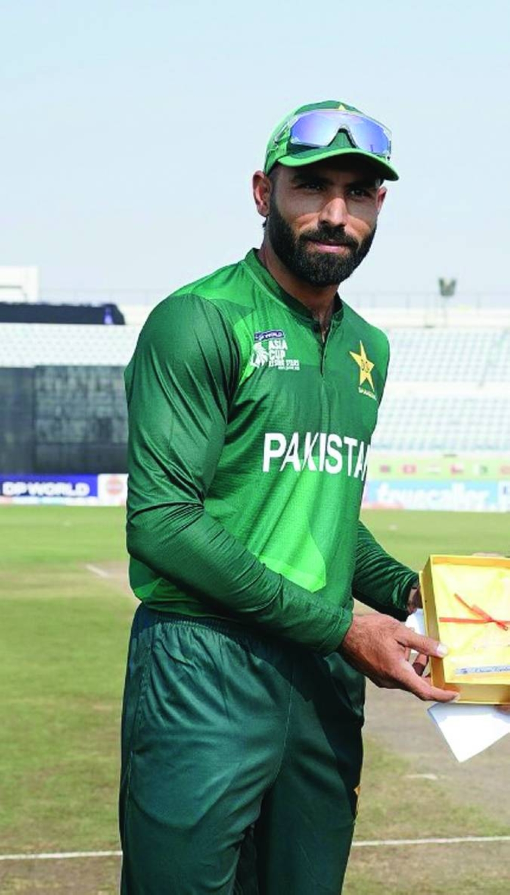 
Pakistan ‘A’ captain Irfan Khan. 