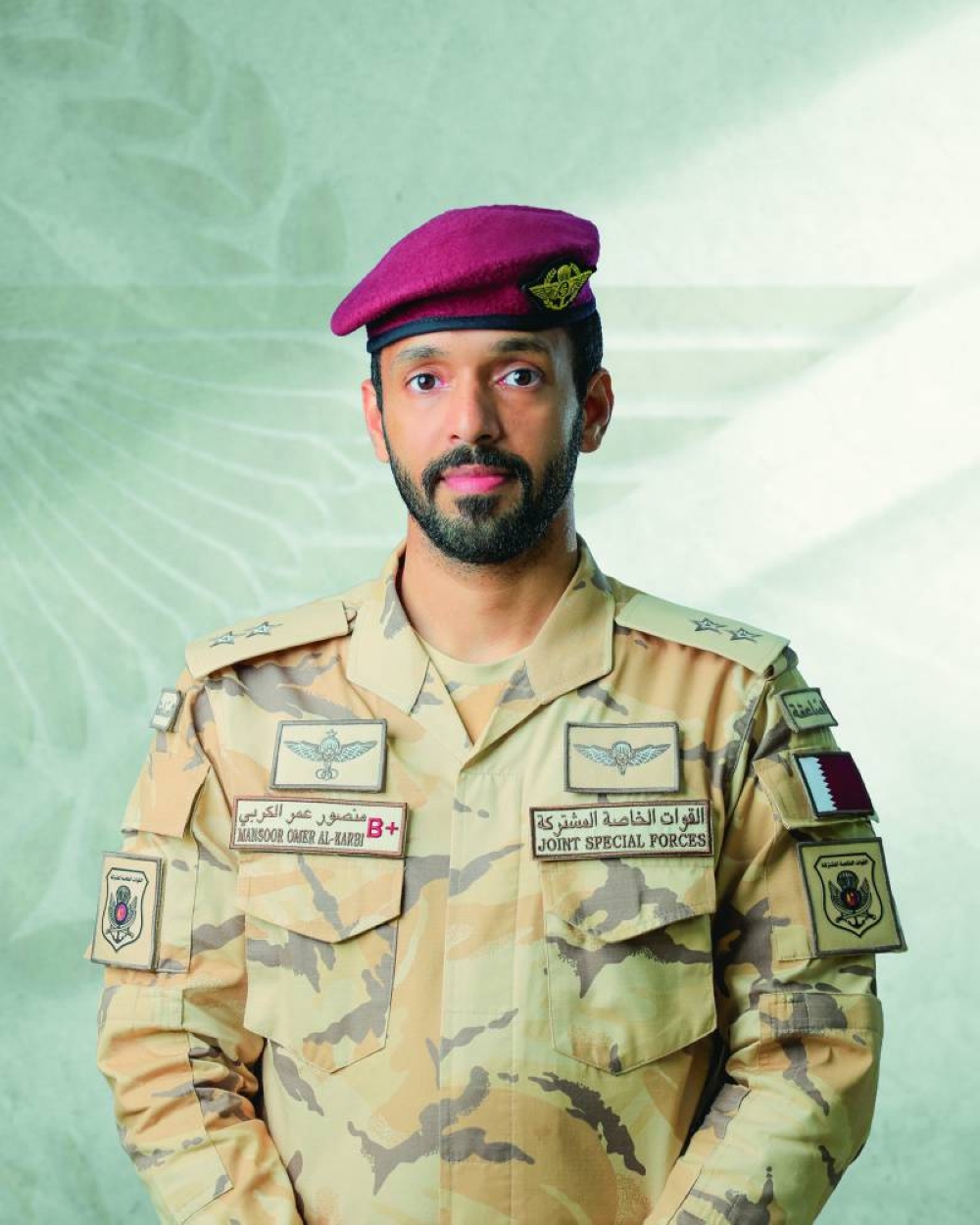 First Lieutenant Mansoor Omer al-Karbi