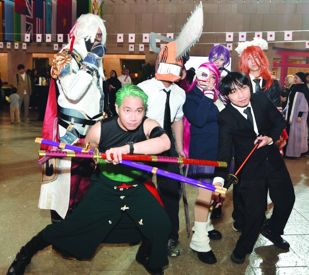 A performance by Japanese artists.