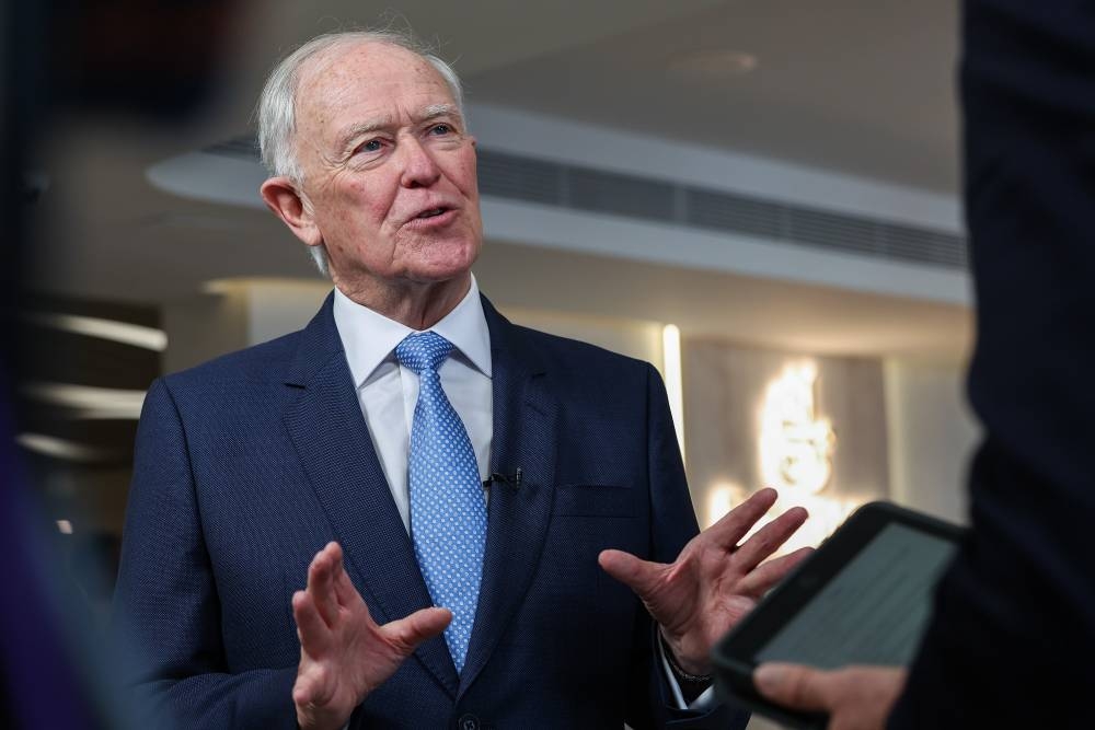 Tim Clark, president of Emirates, at the Dubai Airshow.