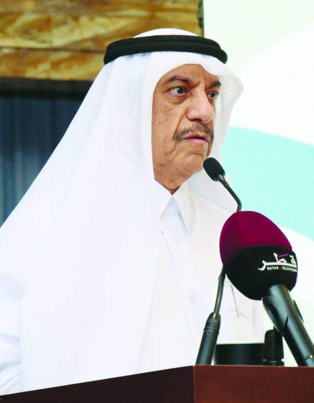 Qatar Chamber acting general manager Ali Bu Sherbak al-Mansouri.