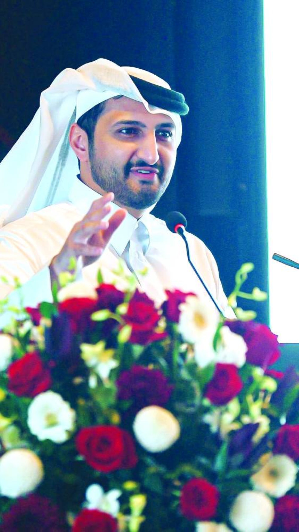 Sheikh Ali Alwaleed al-Thani, chief executive officer of Invest Qatar.