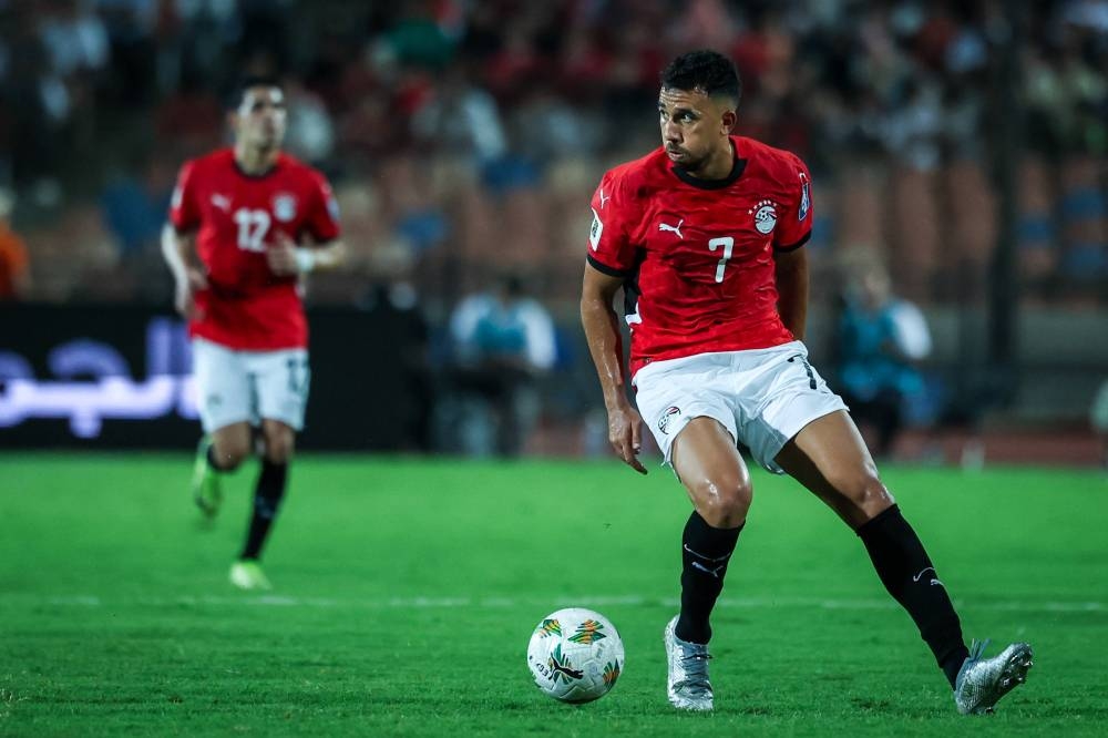 Egypt v Ethiopia - World Cup Qualifiers Mahmoud Trezeguet of Egypt plays during the FIFA World Cup, WM, Weltmeisterschaft, Fussball African qualifiers Match Group A between Egypt and Ethiopia at Cairo International Stadium in Cairo, Egypt, on September 5, 2025. Cairo Egypt PUBLICATIONxNOTxINxFRA Copyright: xAymanxArefx originalFilename:aref-notitle250905_np09e.jpg