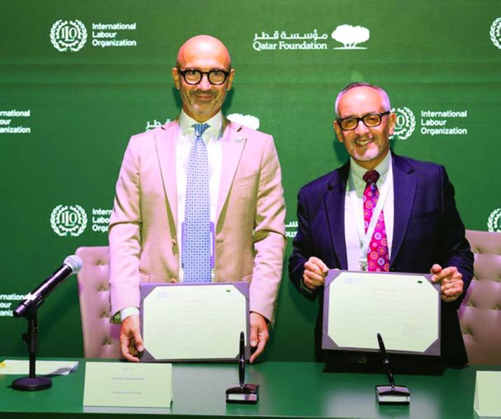 QF, ILO partner to help shape Qatar's workforce future