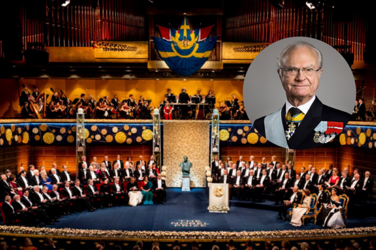 The Nobel Prize Award Ceremony takes place annually on 10 December, when His Majesty King Carl XVI Gustaf of Sweden presents the prizes.