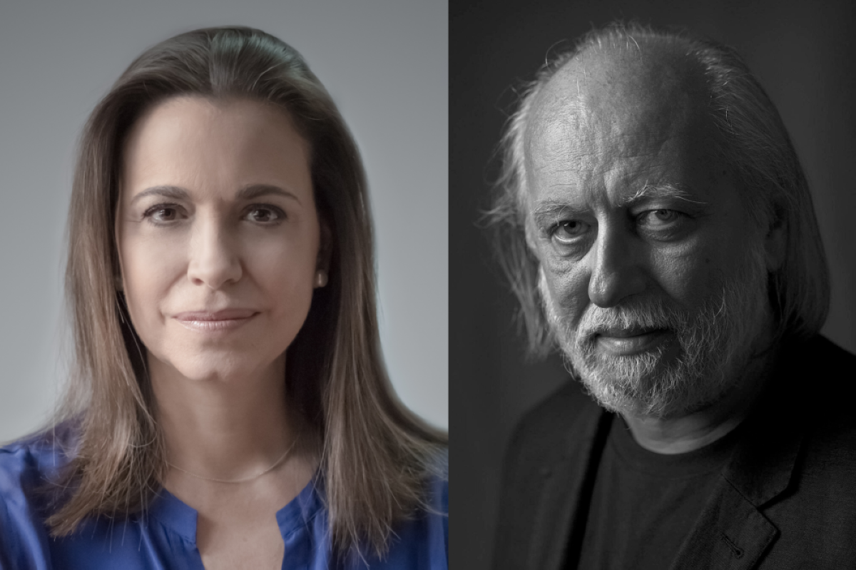 María Corina Machado, awarded the 2025 Nobel Peace Prize for her efforts to restore democracy in Venezuela and László Krasznahorkai, recipient of the 2025 Nobel Prize in Literature, honoured for his visionary literary work.
