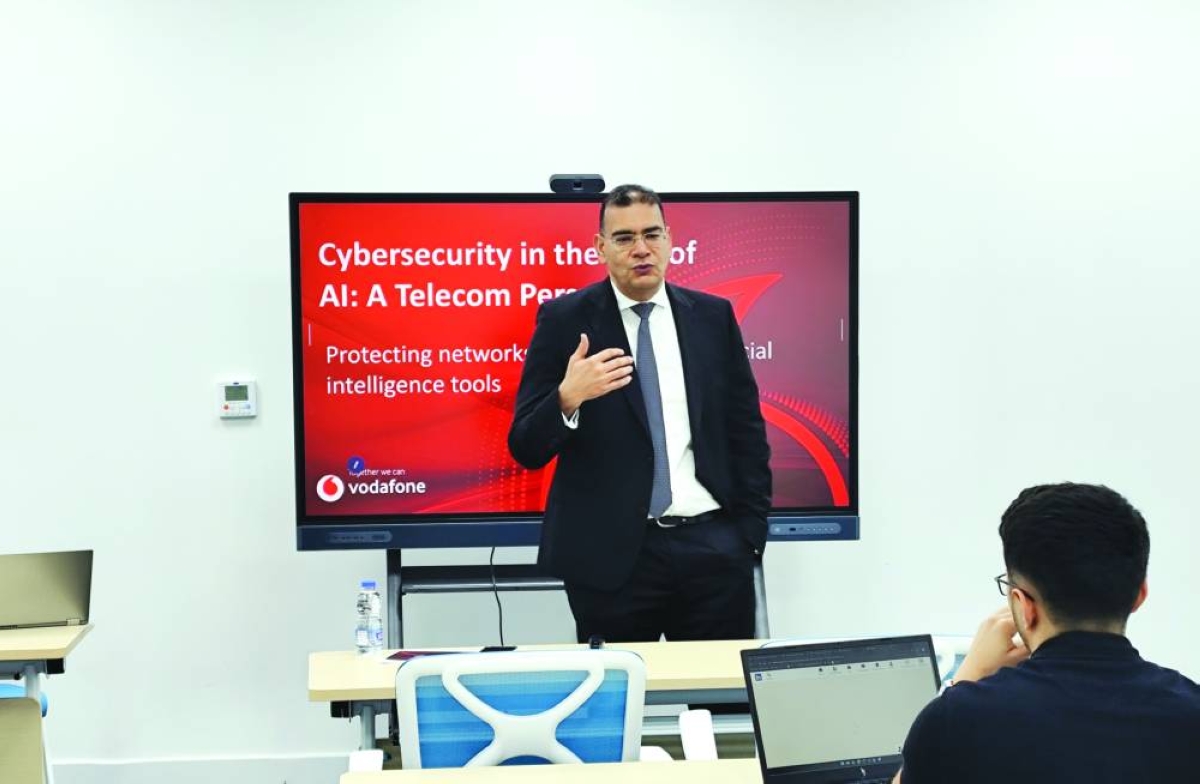Vodafone Qatar chief technology officer Ramy Boctor.