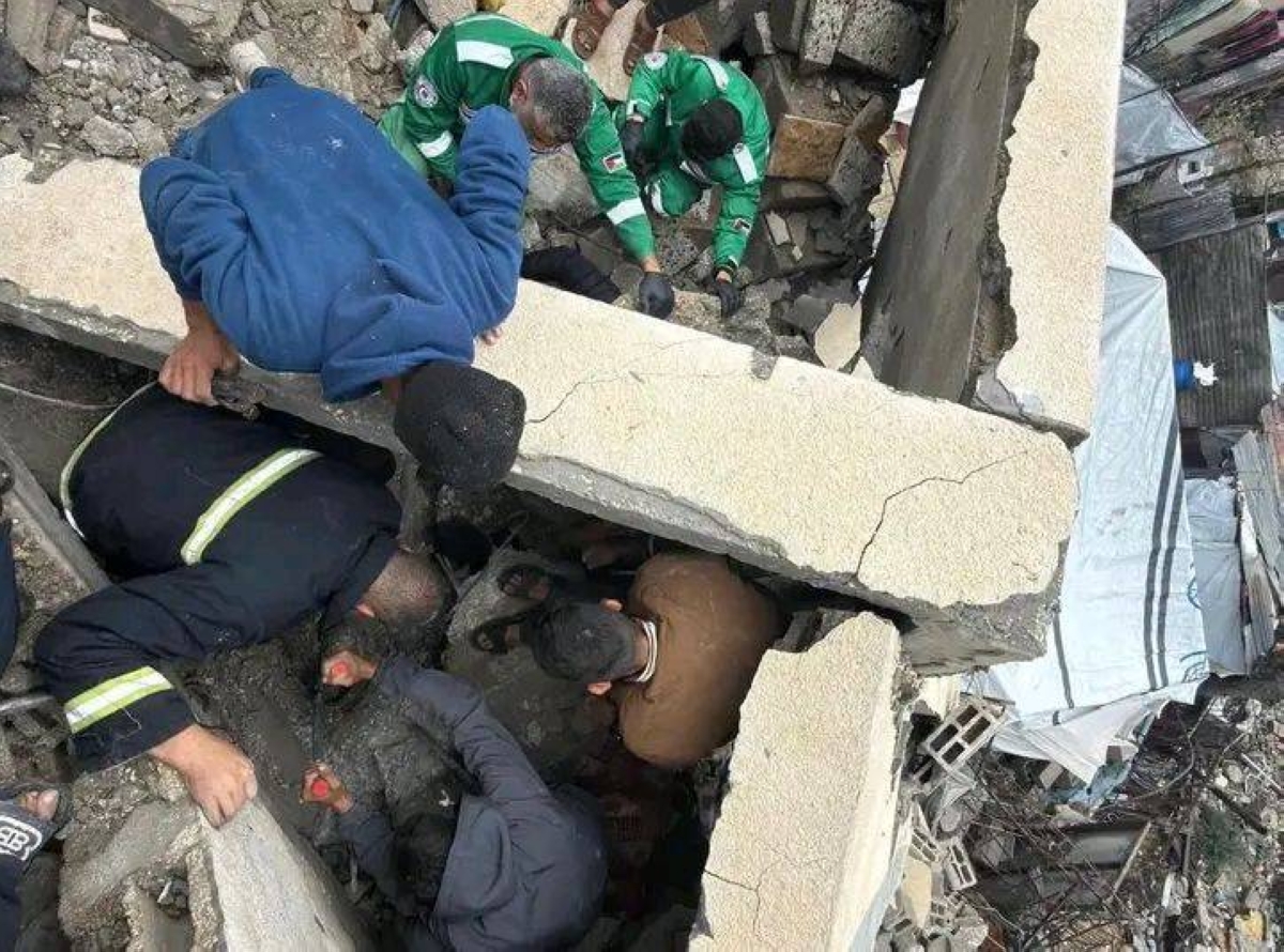 Death toll from severe weather in Gaza rises to 13