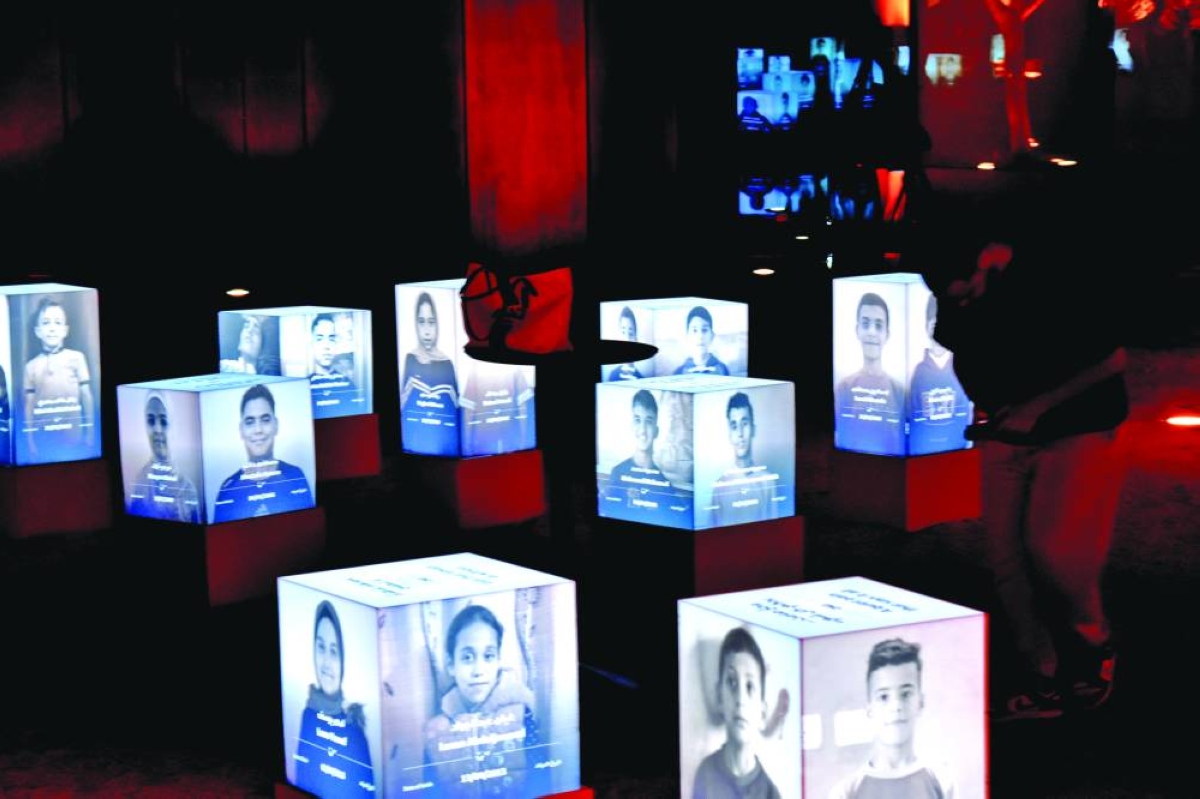 The exhibition presents the children’s stories through photographs, letters and personal details.