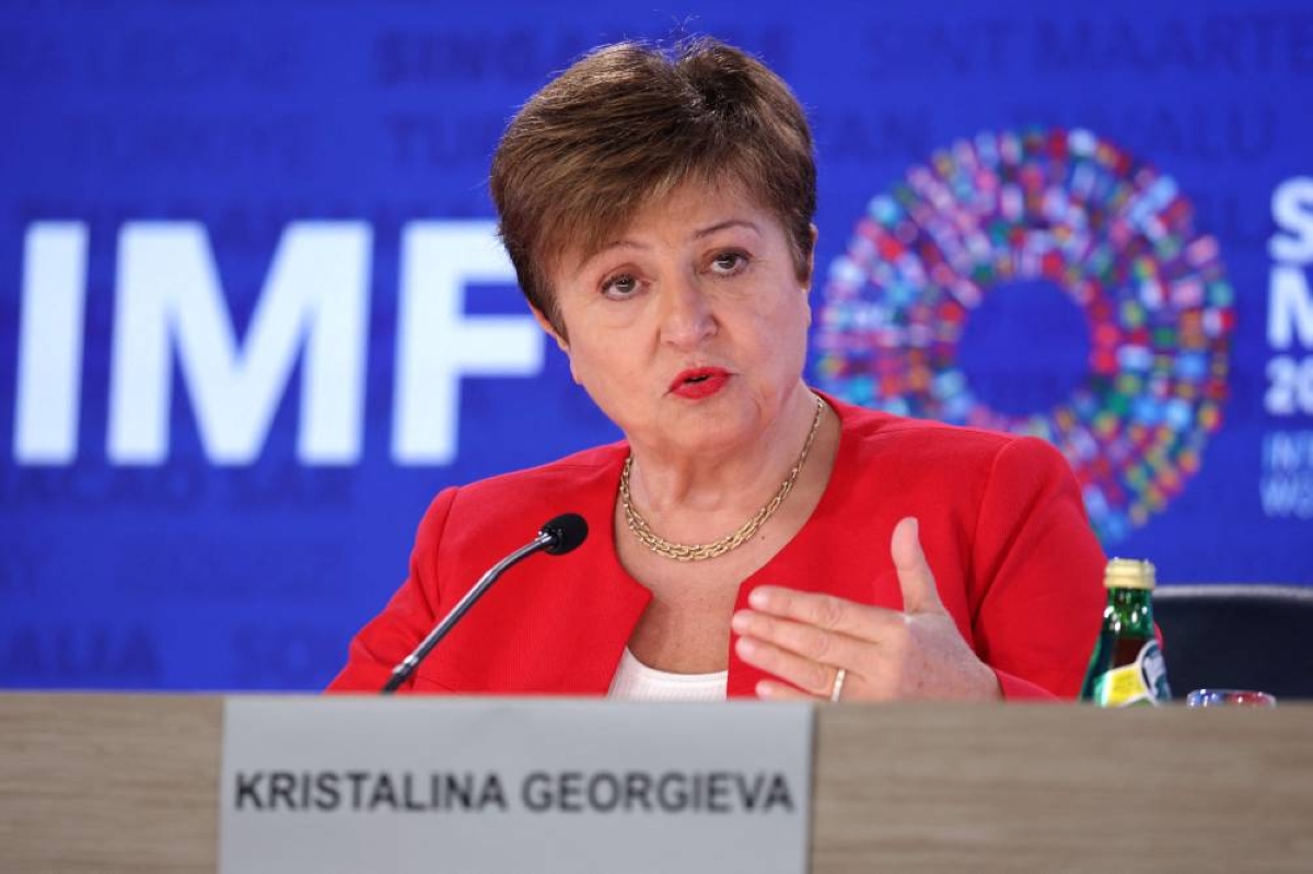  IMF Managing Director Kristalina Georgieva.