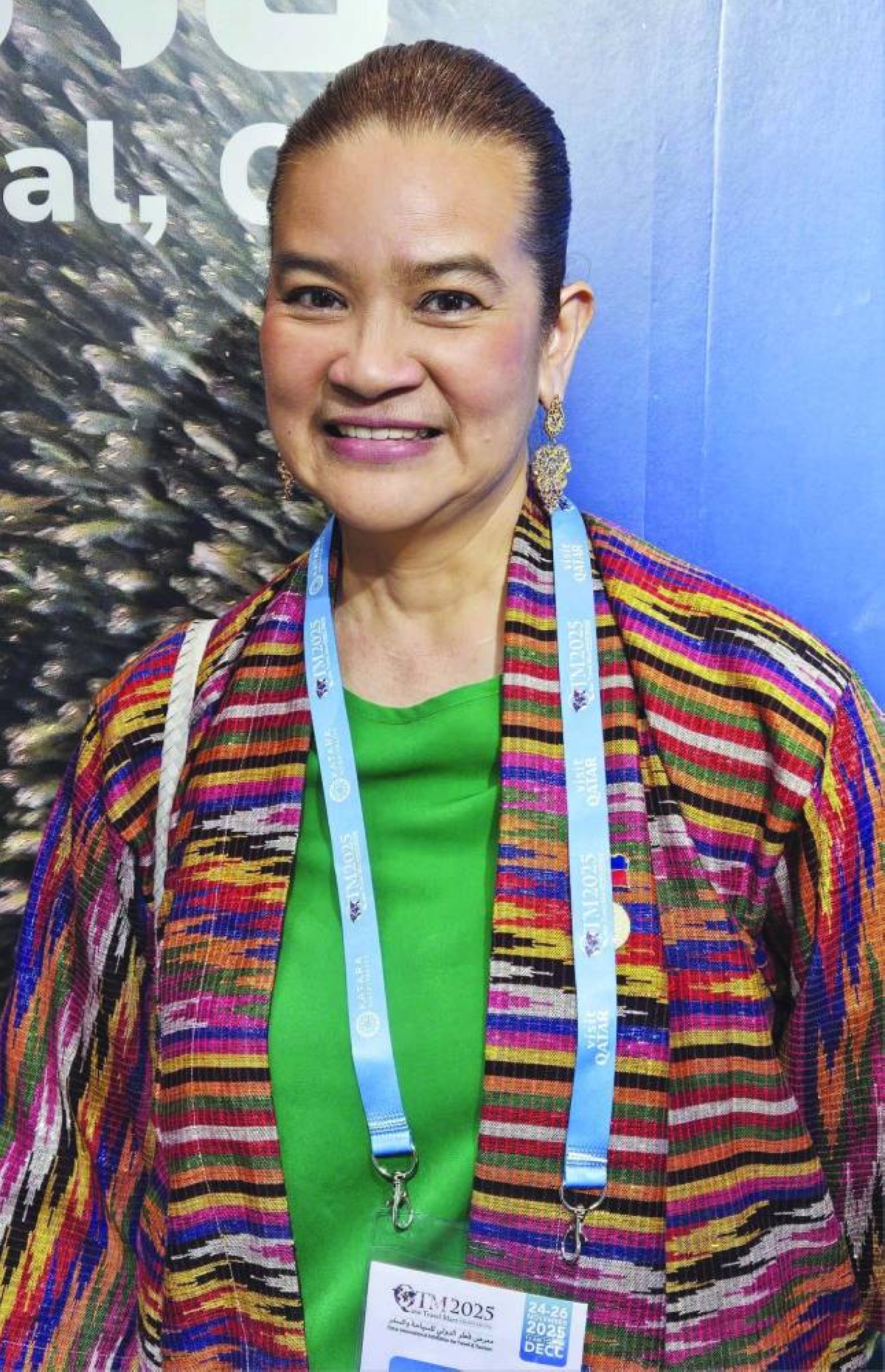 
Department of Tourism Undersecretary Myra Paz Valderrosa-Abubakar. 