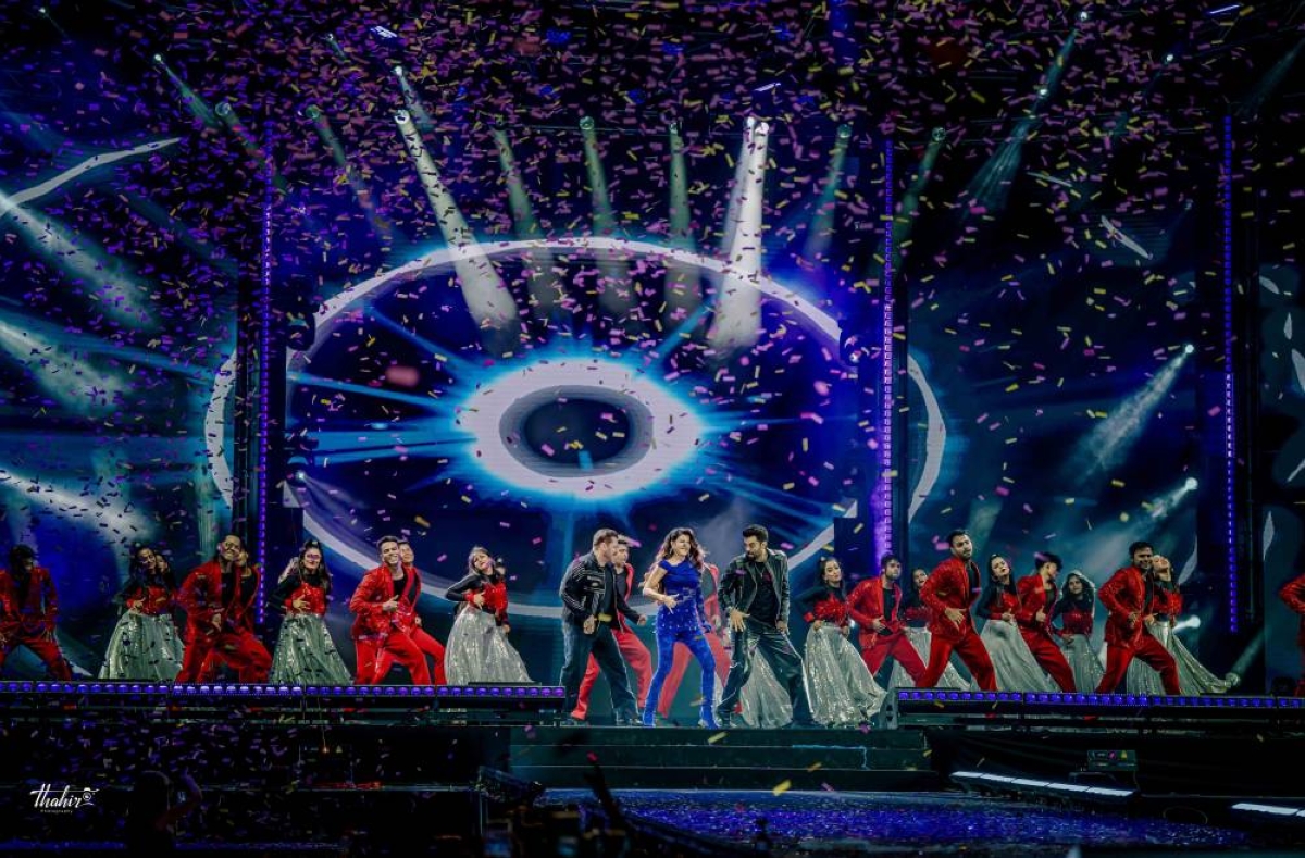 A performance from Da-Bangg The Tour Reloaded in Qatar. Photo: Thahir_Photography.