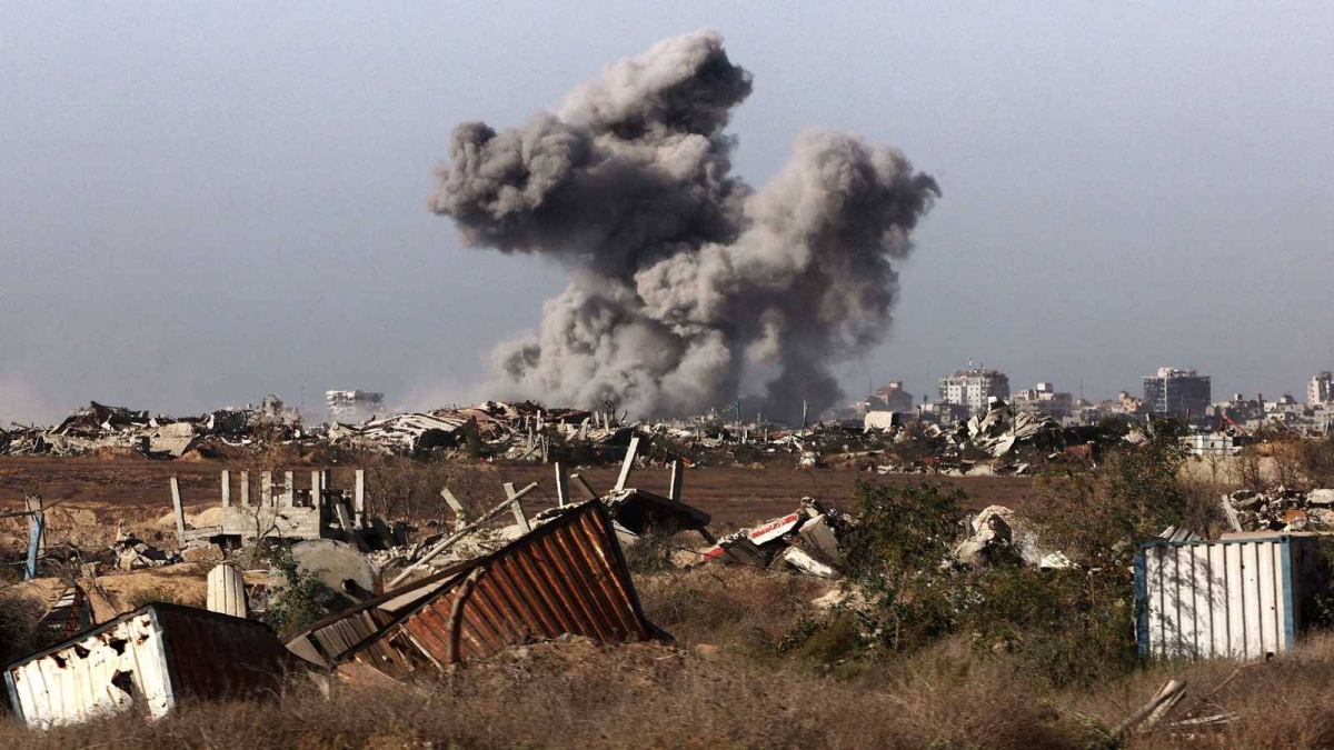 Four Palestinians martyred as Israeli airstrikes hit Southern Gaza