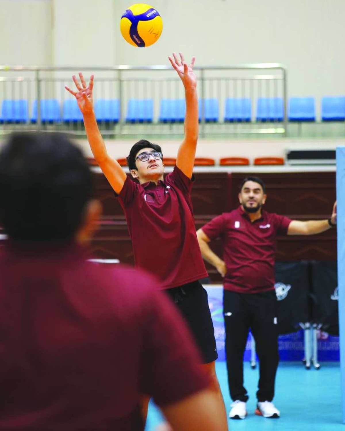 QF students take part in ISF World Schools Volleyball Championship in Shangluo, China.