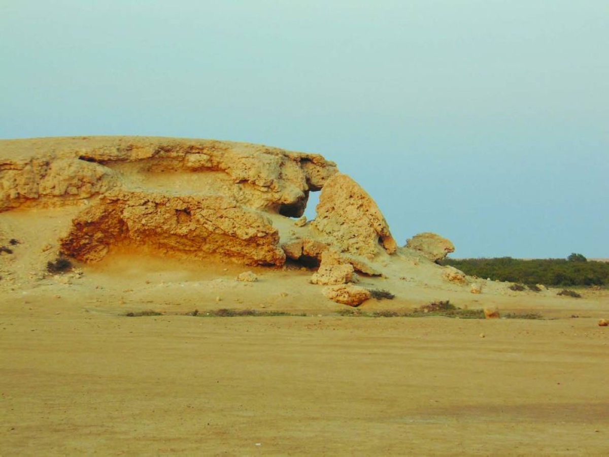 Part of Bin Ghannam Island 