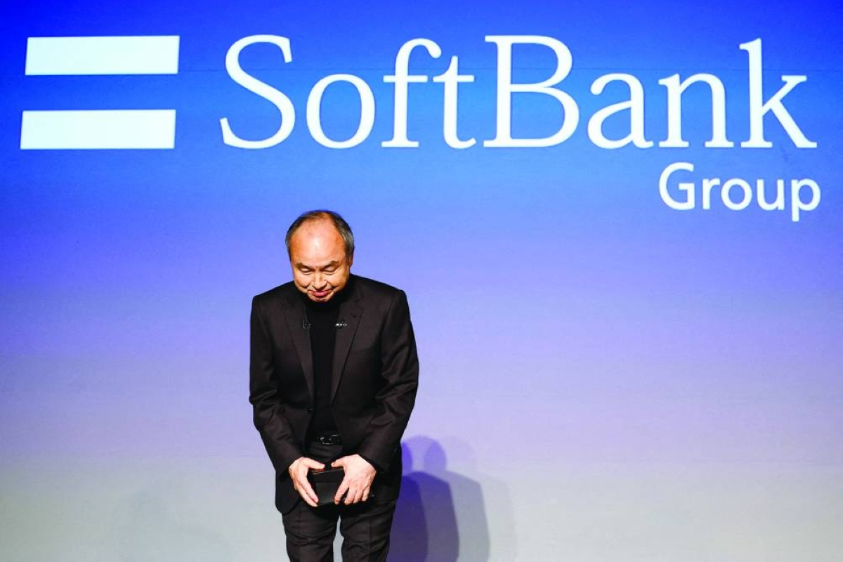 SoftBank CEO Masayoshi Son attends an event to pitch AI for businesses in Tokyo (file). Son, aims to capitalize on soaring demand for digital infrastructure, driven by the AI boom. The past year has seen a wave of multibillion-dollar deals in the space, largely focused on data centers and the computing power necessary to build and power the technology.