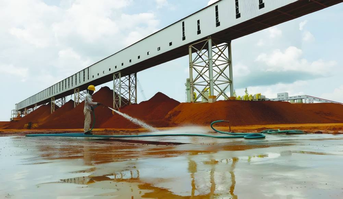 Critical mineral bauxite boom pollutes water and crops in Guinea