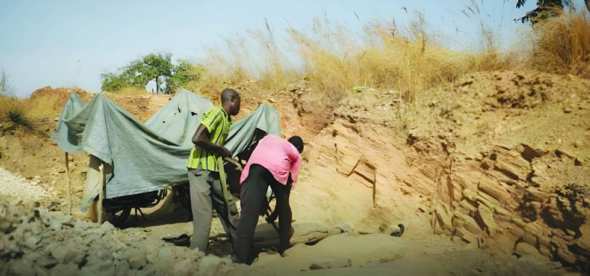File photo shows local artisans such as these in Zamfara state extracting gold for their livelihoods -- but the trade has become increasingly unsafe.