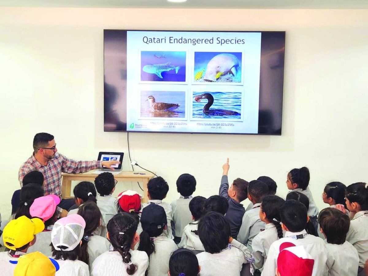 Educational presentations provide opportunities for learning, exchange of ideas, and inspire young people to care about the environment. 