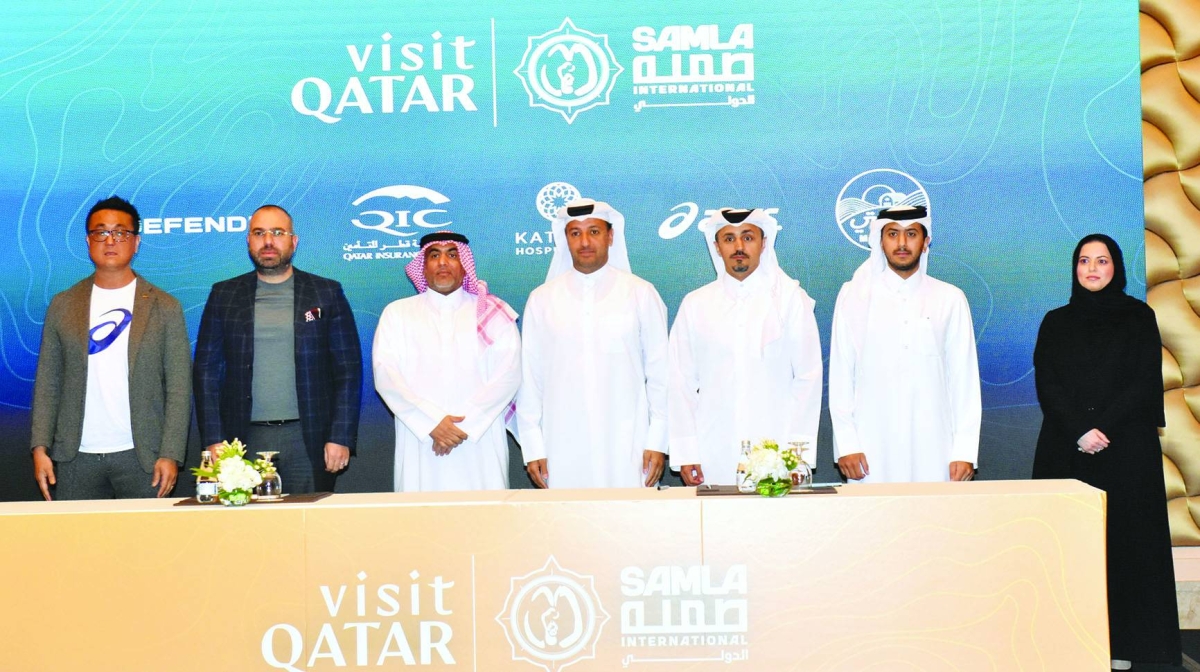 Agreement signing with prominent partners and sponsors for Samla International Race 2026 Thursday at Al Sharq Village.