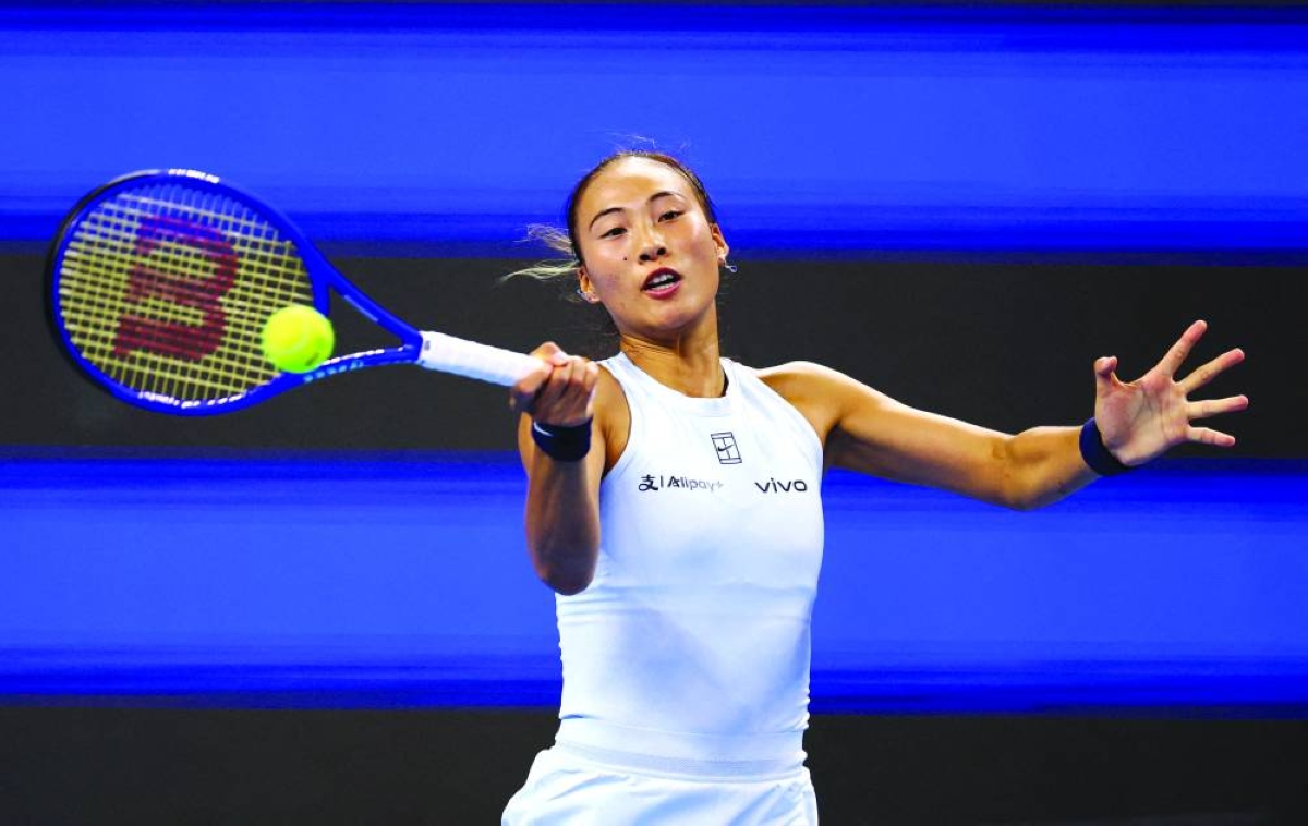 China's Qinwen Zheng 
